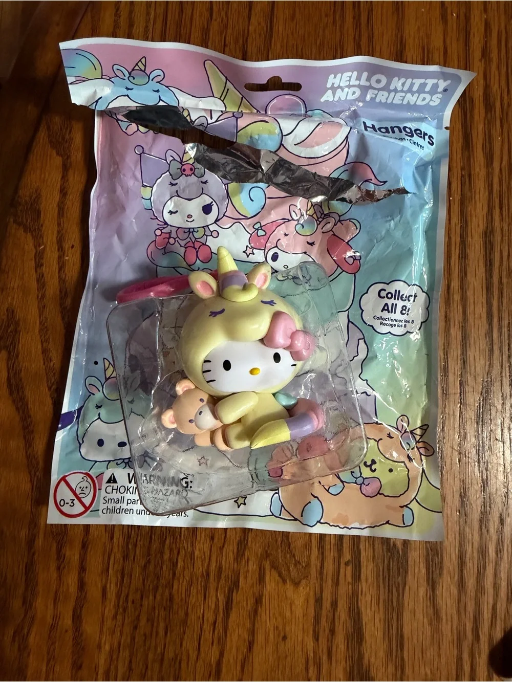 Hello Kitty Unicorn Keychain Set Blind Bag Collectibles